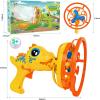 Bubble Gun Bubble Machine Dinosaur Bubble Blower Toy for Kids and Toddlers Bubble in Bubble Gun Party Favors Birthday Christmas Easter Gift for 3 4 5 6 7 8 9 Years Old Boys and Girls (Yellow)(Yellow)