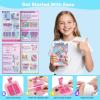 IFLOVE Arts and Crafts for Kids Ages 8-12,Friendship Bracelet Making Kit for Girl,DIY Arts and Crafts Maker for Kids,Jewelry Making Kit Christmas Gifts for Ages 6 7 8 9 10 11 12 Year Old (Rose)(Rose)
