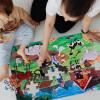 Jumbo Floor Puzzle for Kids Dinosaur Jigsaw Large Puzzles 48 Piece Ages 3-6 for Toddler Children Learning Preschool Educational Intellectual Development Toys 4-8 Years Old Easter Gift for Boy and Girl(Farm Animal)