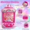 TingingYuli Claw Machine for Kids,Unicorn Mini Vending Machines Candy Grabber Prize Dispenser Toys for Girls,Electronic Arcade Game with 20 Mini Plush Toys for Christmas Easter Birthday Gifts(Unicorn)