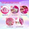 TingingYuli Claw Machine for Kids,Unicorn Mini Vending Machines Candy Grabber Prize Dispenser Toys for Girls,Electronic Arcade Game with 20 Mini Plush Toys for Christmas Easter Birthday Gifts(Unicorn)