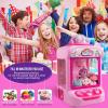 TingingYuli Claw Machine for Kids,Unicorn Mini Vending Machines Candy Grabber Prize Dispenser Toys for Girls,Electronic Arcade Game with 20 Mini Plush Toys for Christmas Easter Birthday Gifts(Unicorn)