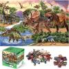Jumbo Floor Puzzle for Kids,48 Piece Forest Dinosaur Large Jigsaw Puzzles, Fun Educational Preschool Learning Toy for Toddlers Ages 3-5,Easter Gift for Boy Girl Ages 4-8(Swamp Dino)