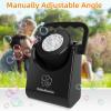 Bubble Machine for Kids Toddlers,45°/360° Auto Rotatable Spherical Bubble Maker Toy with LED Light,Rechargeable Bubble Blower for 3 4 5 Year Old,Wedding Party Easter Birthday Gifts (Spherical White)(Handheld Black)