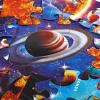 Jumbo Floor Puzzle for Kids Ages 4-8,Solar System Jigsaw Puzzles,48 Piece Space Large Puzzles for Toddler Ages 3-5,Preschool Learning Planets Toys Christmas Birthday Gift for Boys Girls(Solar)