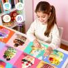 Jumbo Floor Puzzle for Kids,48 Piece Cupcake Jigsaw Puzzles,Learning Educational Toys for Toddlers Ages 3-5,Children Easter Gift for Boy Girl Ages 4-8(Cupcake)