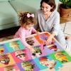 Jumbo Floor Puzzle for Kids,48 Piece Cupcake Jigsaw Puzzles,Learning Educational Toys for Toddlers Ages 3-5,Children Easter Gift for Boy Girl Ages 4-8(Cupcake)