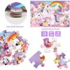 Jumbo Floor Puzzle for Kids,48 Piece Unicorn Large Jigsaw Puzzles,Cute Puzzle for Toddler Ages 3-5,Fun Educational Toy Easter Gift for Boys & Girls Ages 4-8(Unicorn)