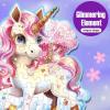 Jumbo Floor Puzzle for Kids,48 Piece Unicorn Large Jigsaw Puzzles,Puzzle for Toddler Ages 3-5,Fun Educational Preschool Learning Toy Easter Gift for Boys & Girls Ages 4-8(Shimmery Unicorn)