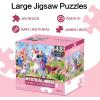 Jumbo Floor Puzzle for Kids,48 Piece Unicorn Large Jigsaw Puzzles,Puzzle for Toddler Ages 3-5,Fun Educational Preschool Learning Toy Easter Gift for Boys & Girls Ages 4-8(Unicorn)