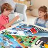 Jumbo Floor Puzzle for Kids,City Transportation Jigsaw Large Puzzles,48 Piece City Life Vehicle Puzzle for Toddler Ages 3-5,Children Learning Preschool Educational Toys,Gift for 4-8 Years Old(City Transportation)