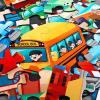 Jumbo Floor Puzzle for Kids,City Transportation Jigsaw Large Puzzles,48 Piece City Life Vehicle Puzzle for Toddler Ages 3-5,Children Learning Preschool Educational Toys,Gift for 4-8 Years Old(City Transportation)