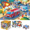 Jumbo Floor Puzzle for Kids,City Transportation Jigsaw Large Puzzles,48 Piece City Life Vehicle Puzzle for Toddler Ages 3-5,Children Learning Preschool Educational Toys,Gift for 4-8 Years Old(Fire Rescue)